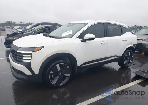 2025 Nissan Kicks Sr Fwd z USA, uszkodzony, nr VIN 3N8AP6DA9SL322068